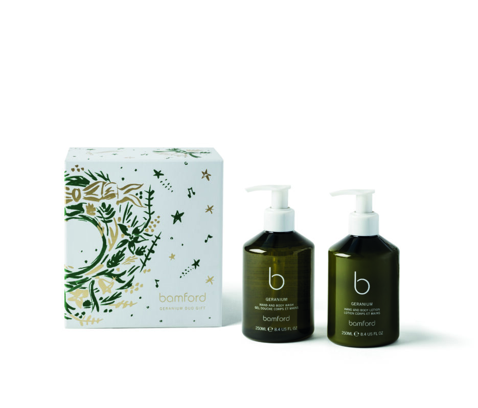 Bamford天竺葵聖誕限定套裝 HK$550