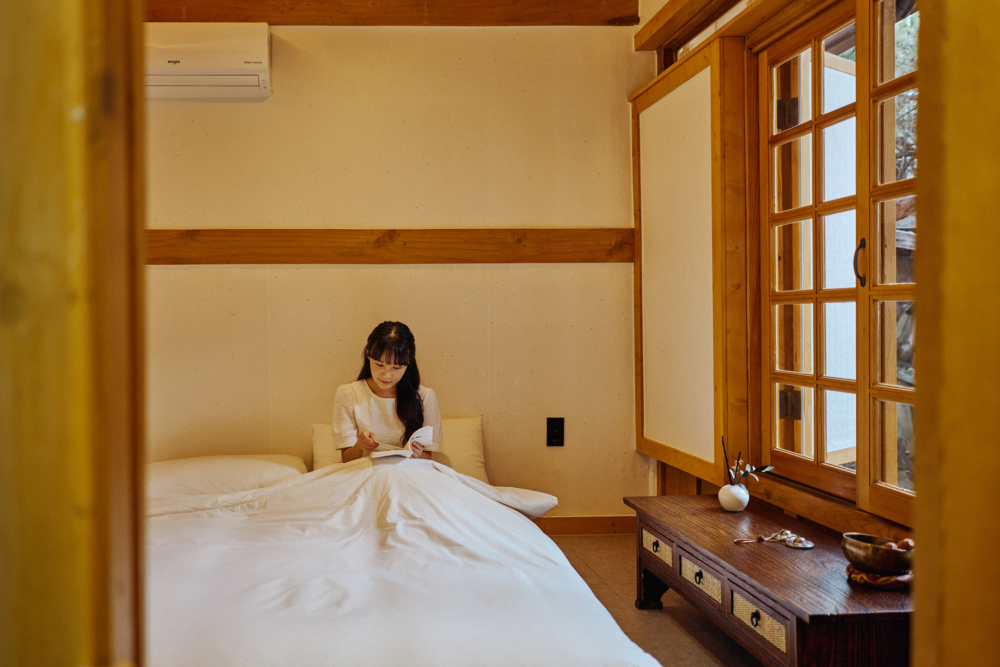 THE CHAE並非單純復古，而是將韓屋與現代化的舒適設施結合