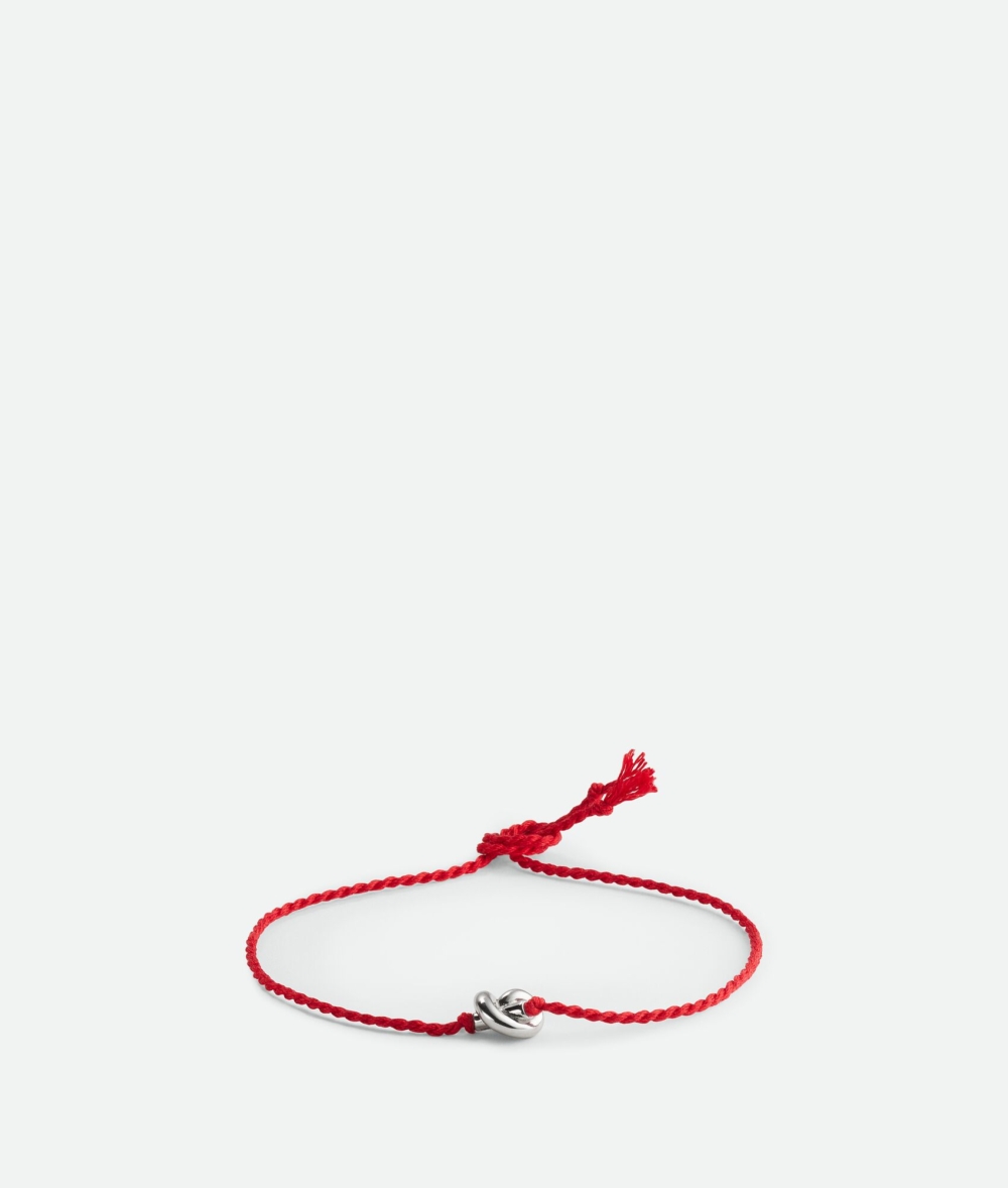 Bottega Veneta Friendship Bracelet-Chili