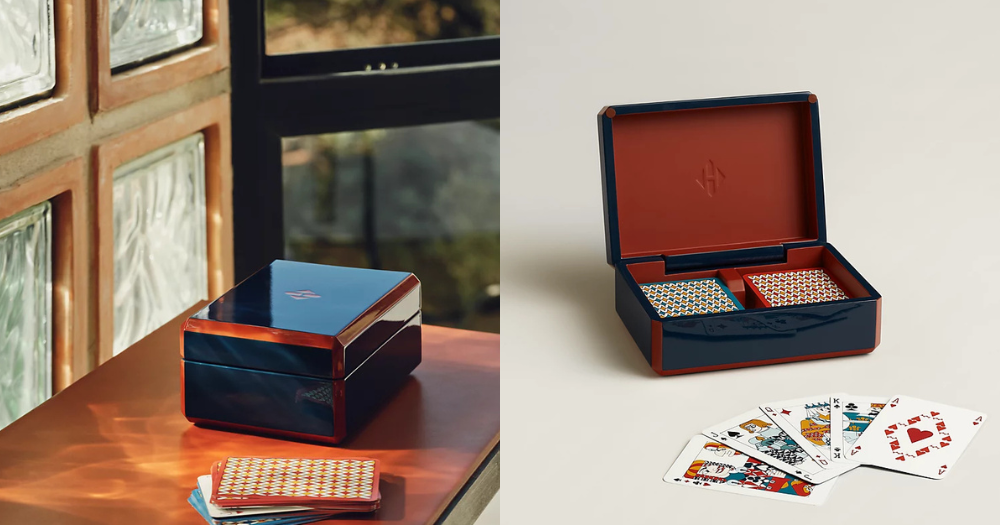 HermèsFacettes Cheval de Fete 橋牌卡盒