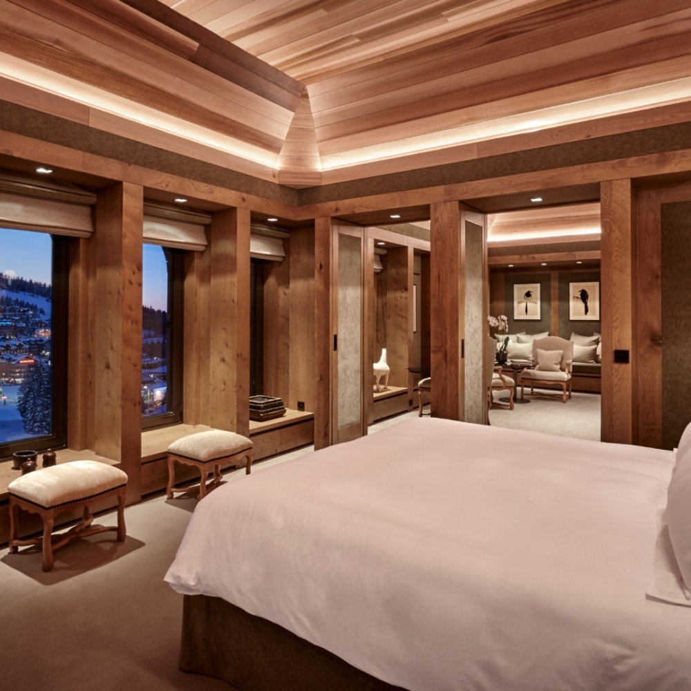 Aman Le Mélézin的水療中心提供多種療程