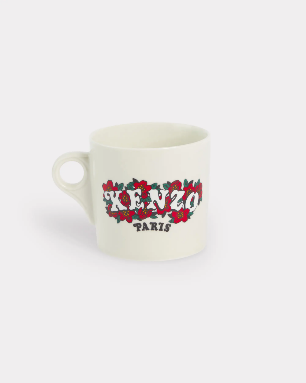 被鮮花包圍的Kenzo Paris標誌