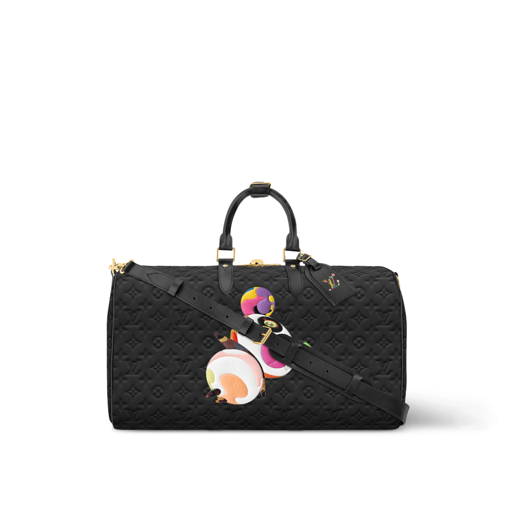 Louis Vuitton x Murakami Keepall Bandoulière 45 旅行袋