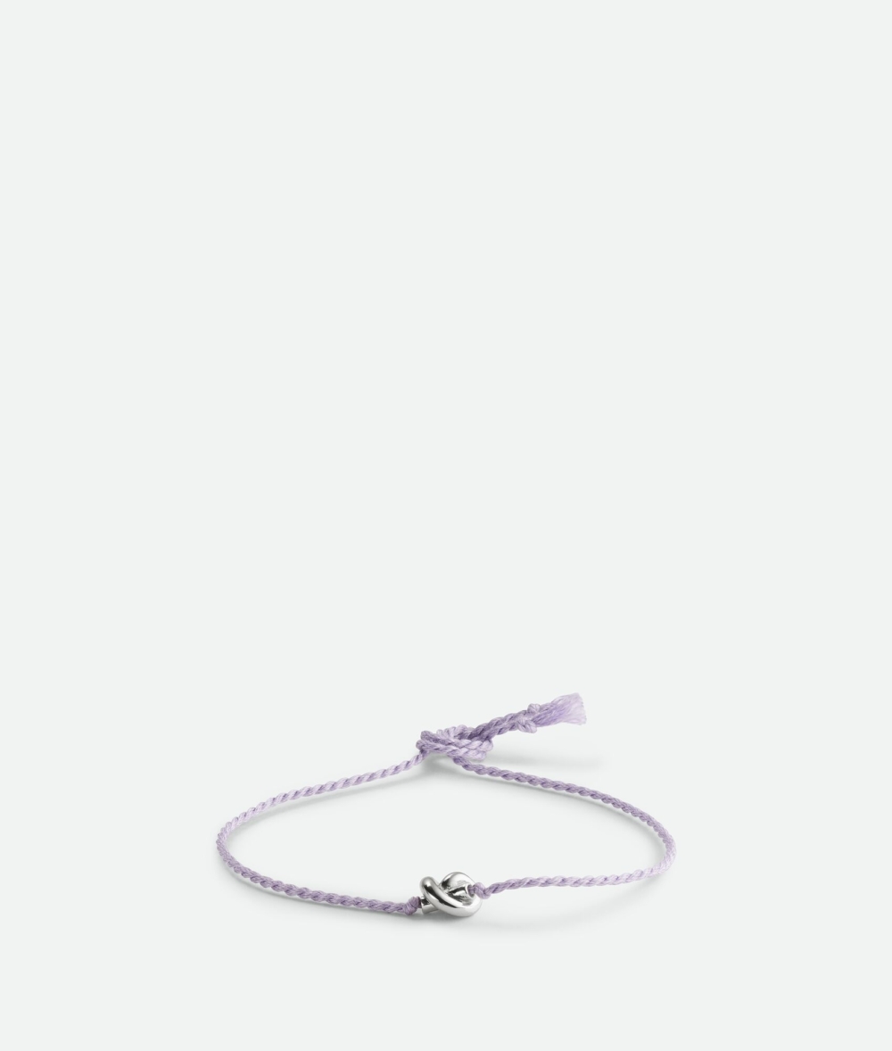 Bottega Veneta Friendship Bracelet-Lilac