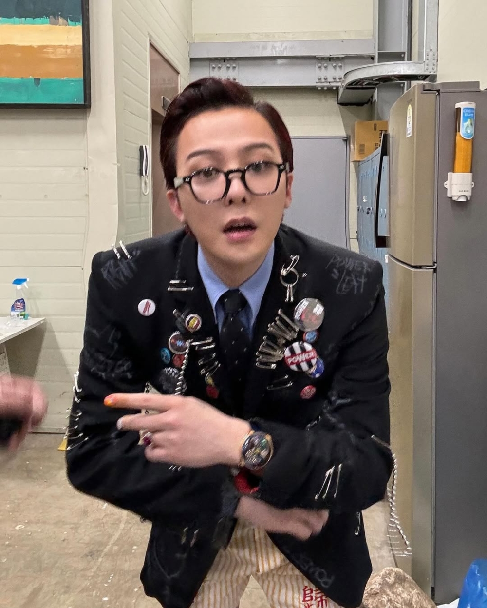 Jacob and Co陀飛輪腕錶,45.5毫米的玫瑰金錶殼