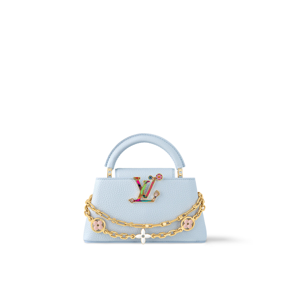 Louis Vuitton x Murakami Capucines East-West Mini 手提包 