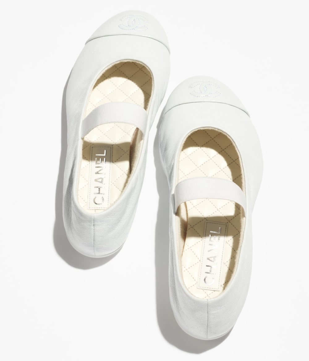 CHANEL羊皮Mary Jane