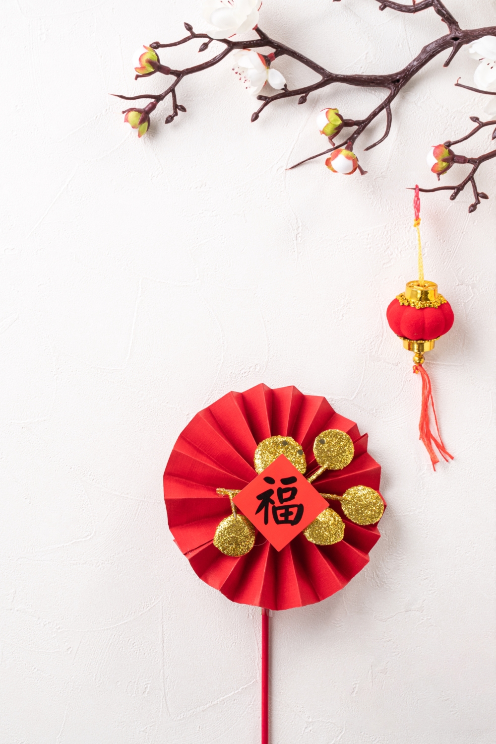 簡約又有年味的佈置，福氣滿滿來！