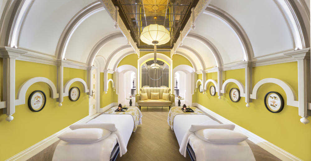 拉馬克大學的教室被藝術性地改裝成客房