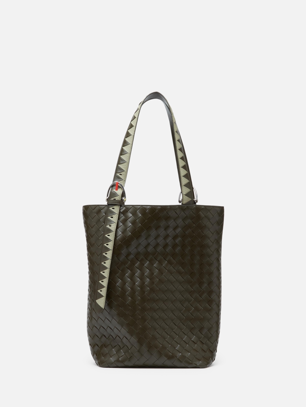 INTRECCIATO 編織皮革肩背包