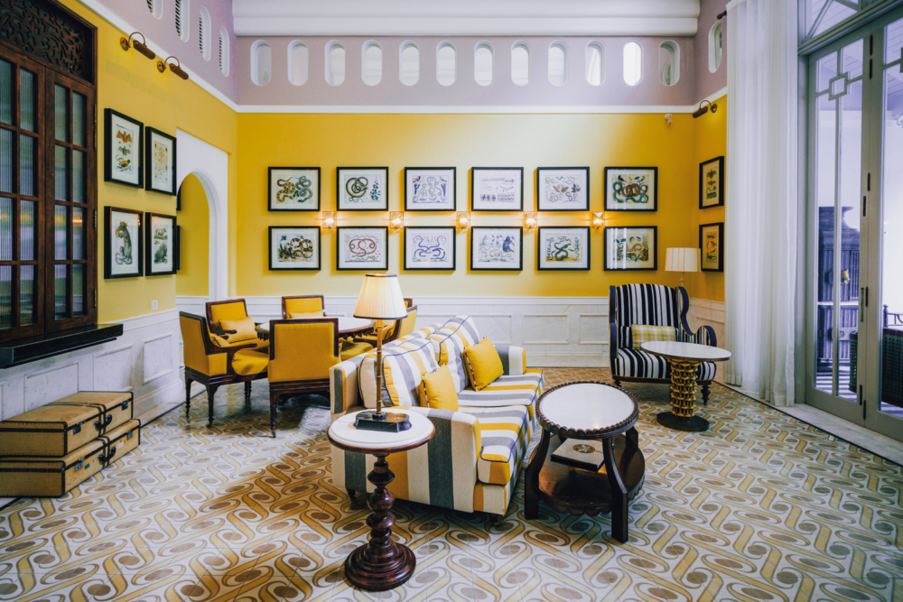 受大學爬蟲學系的啟發,這棟三臥室別墅以當地爬蟲類和蛇的圖像裝飾。