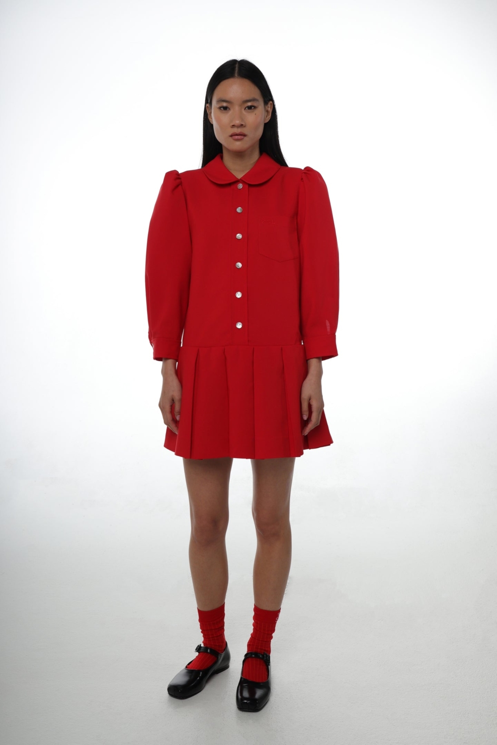 SANDY LIANG SOMM DRESS IN RED
