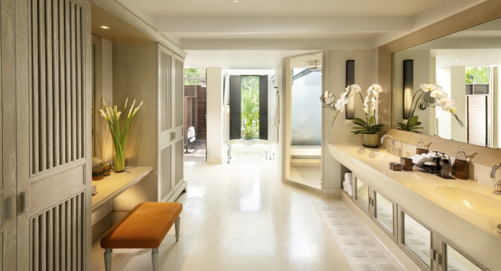 每種房型都配有獨立且私人的泳池