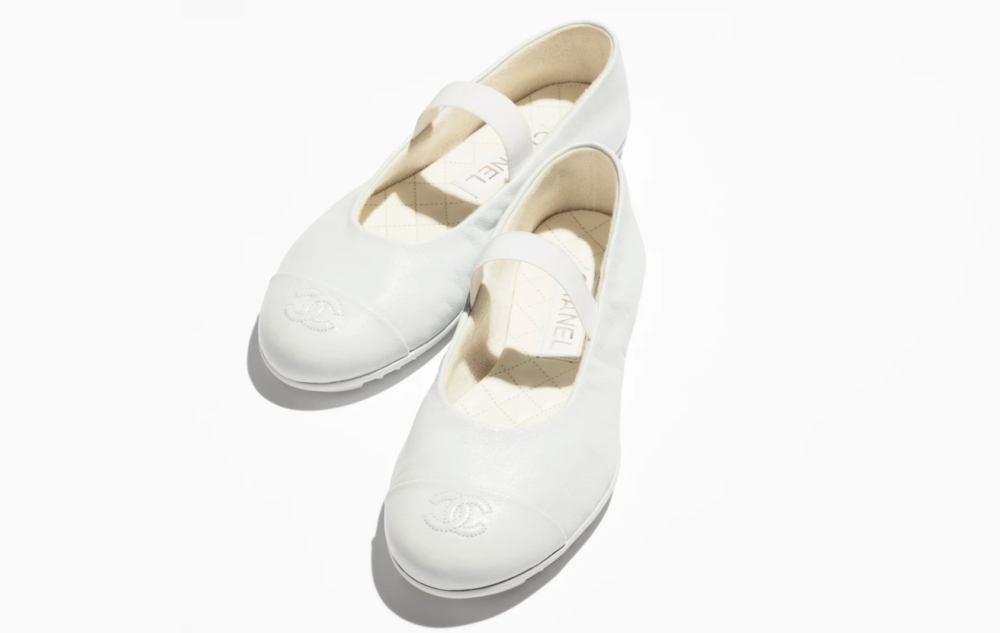 CHANEL羊皮Mary Jane