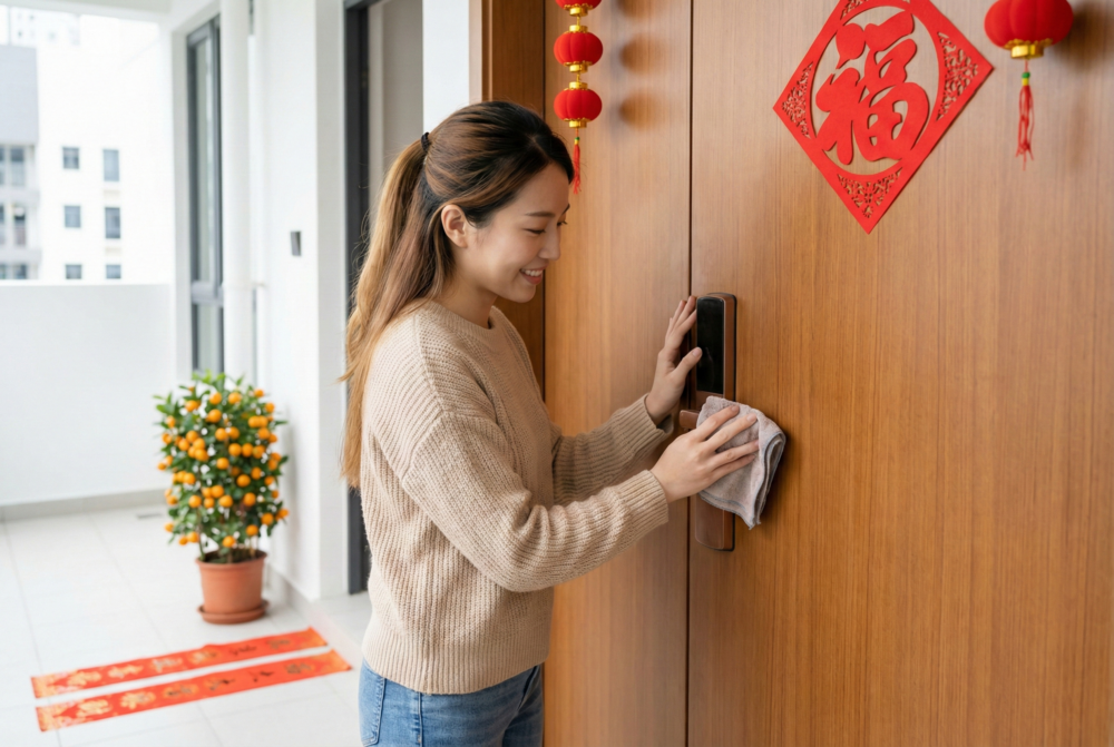 大門保持原位並整潔，可守住家宅氣場，促進運勢順暢。