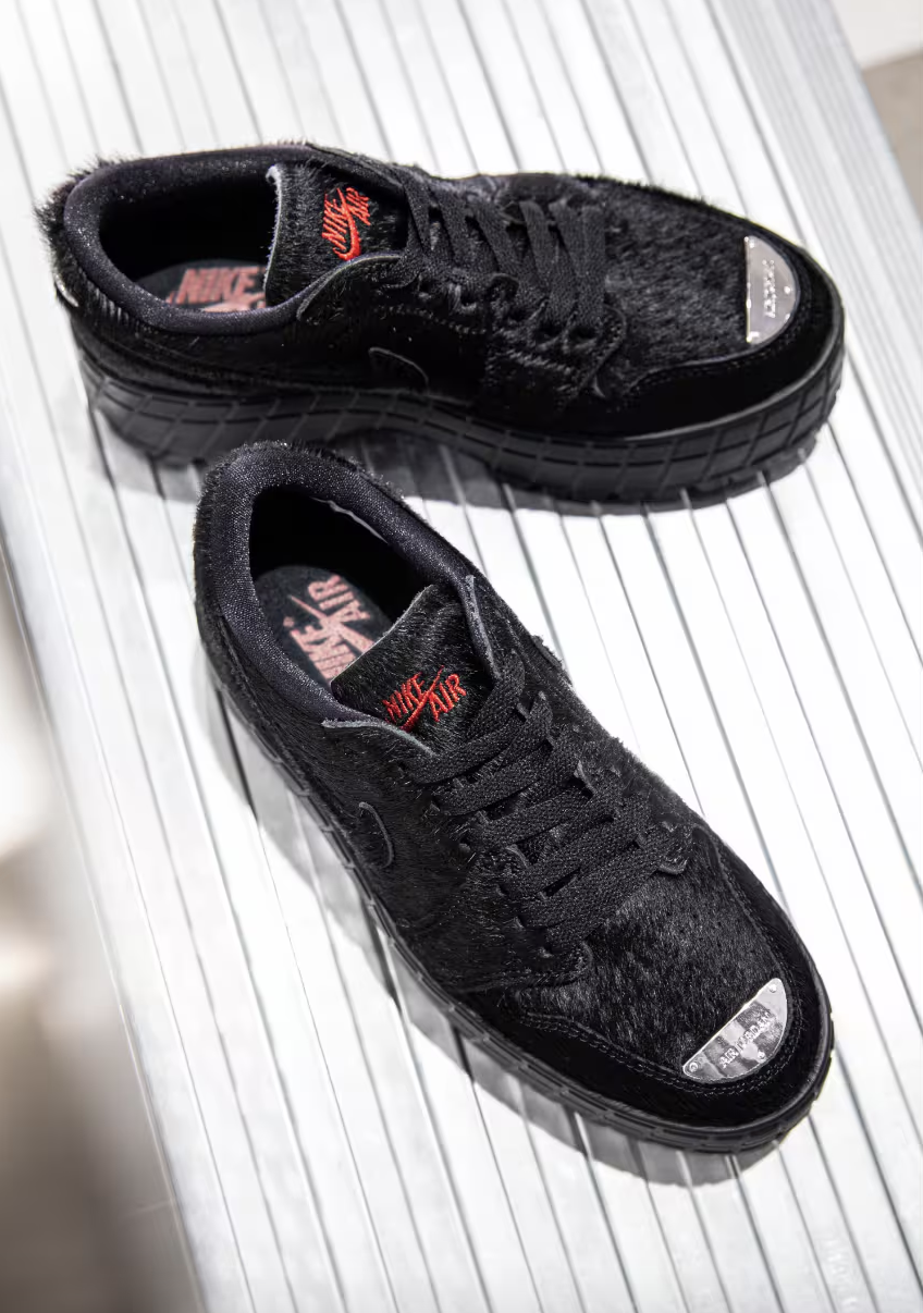 Nike Jordan 1 Low Brooklyn低筒厚底靴
