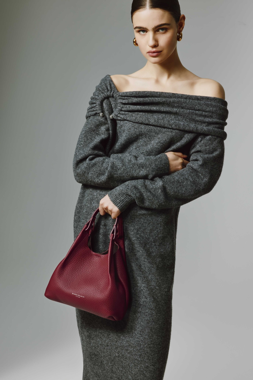 Gianni Chiarini Dua皮革手提包