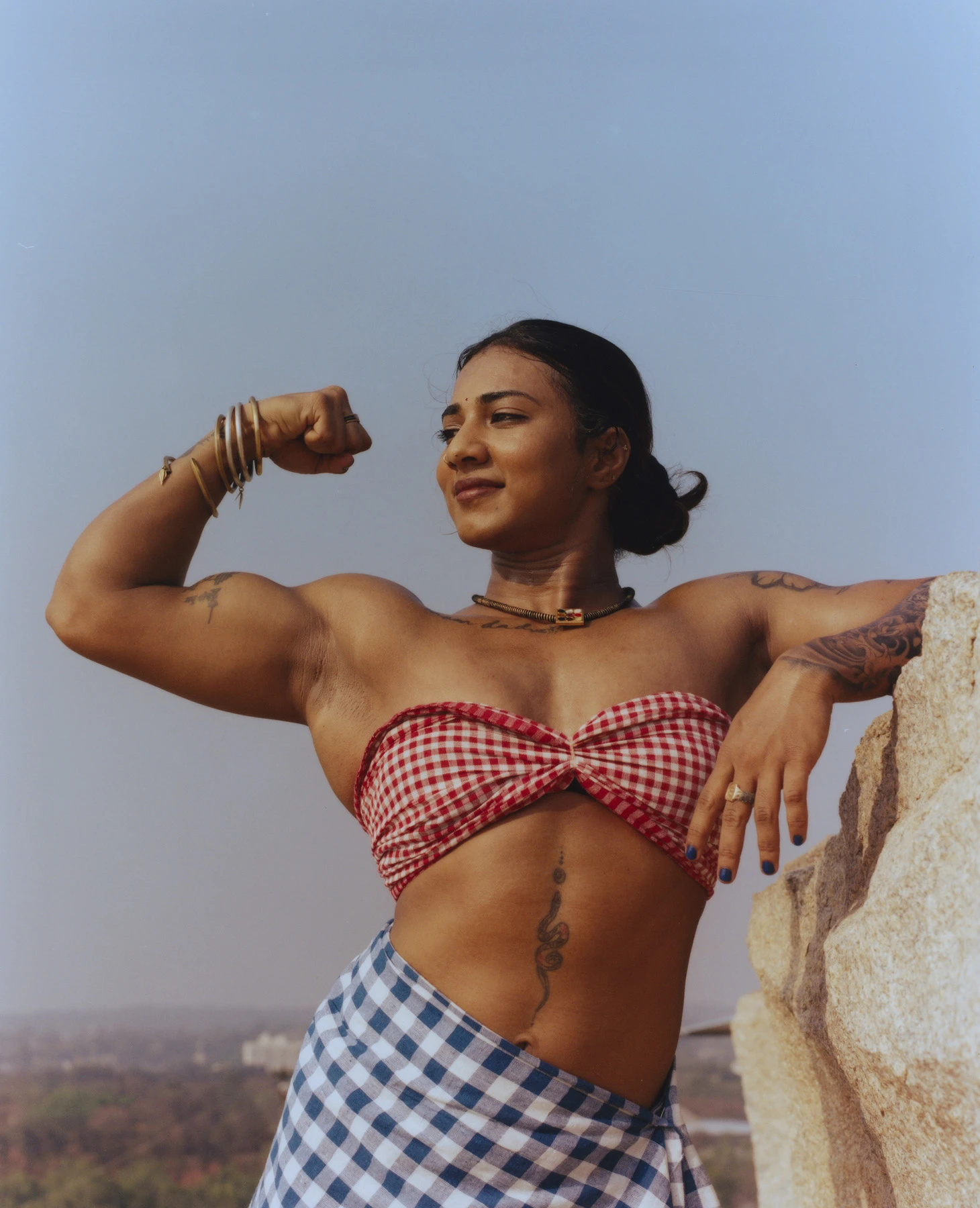 Keerthana的作品,展現了不僅是身體的力量,更是心靈的力量