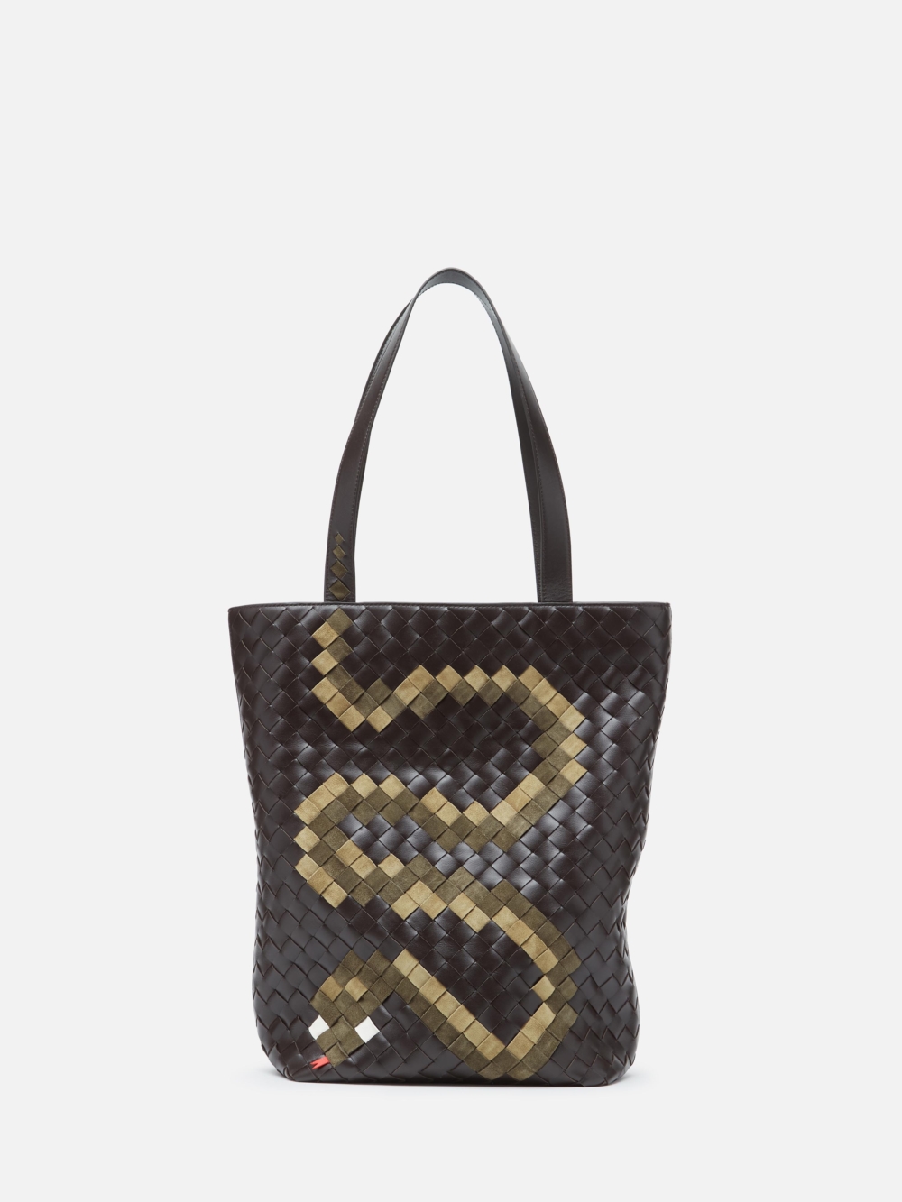 INTRECCIATO 編織造型皮革肩背包