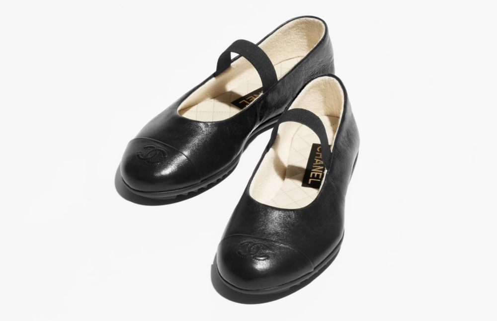 CHANEL羊皮Mary Jane