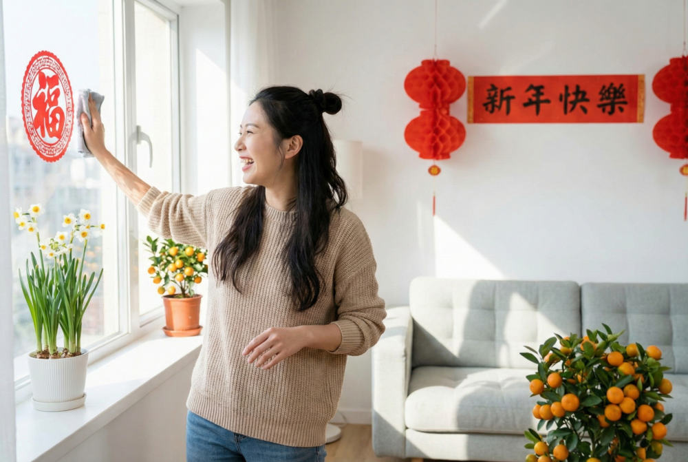 年廿八洗邋遢透過大掃除除舊迎新，不僅整理家居和心情，也寓意財運亨通、迎接新一年好運。