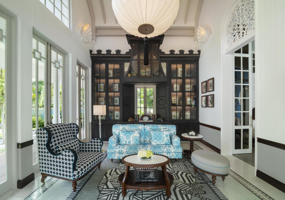 美麗的單臥室別墅,靈感來自海洋的色彩與生物。