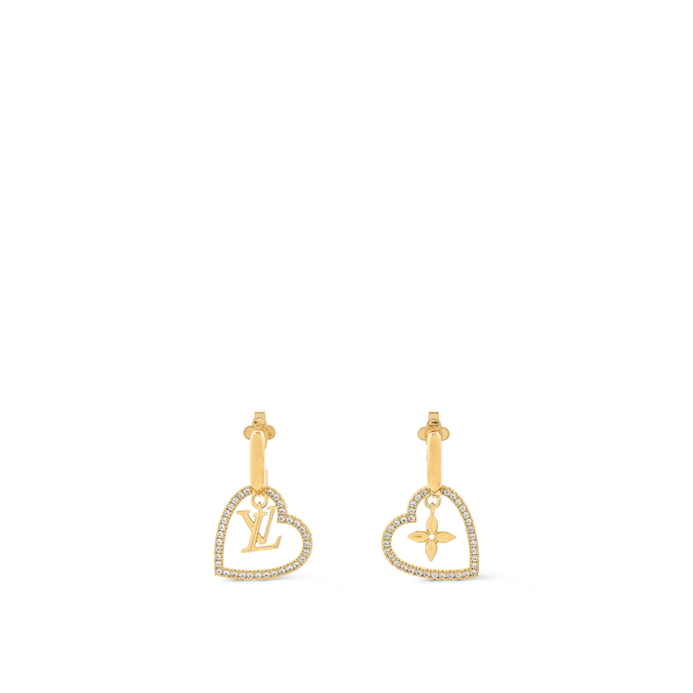 My LV Heart Earrings