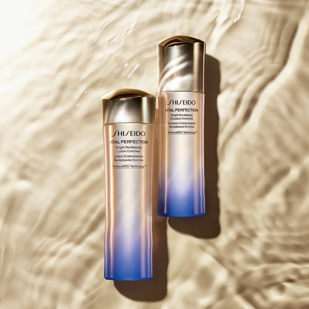 Shiseido新升級VITAL PERFECTION全效亮白賦活（輕盈/滋潤）健膚水
