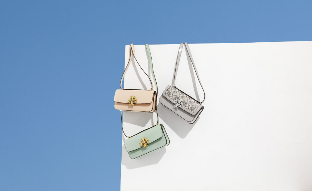 Tory Burch 2025閃耀蛇年特別系列 Eleanor 小型矩形肩背包 、Eleanor T Monogram 小型矩形肩背包、Eleanor 小型矩形肩背包