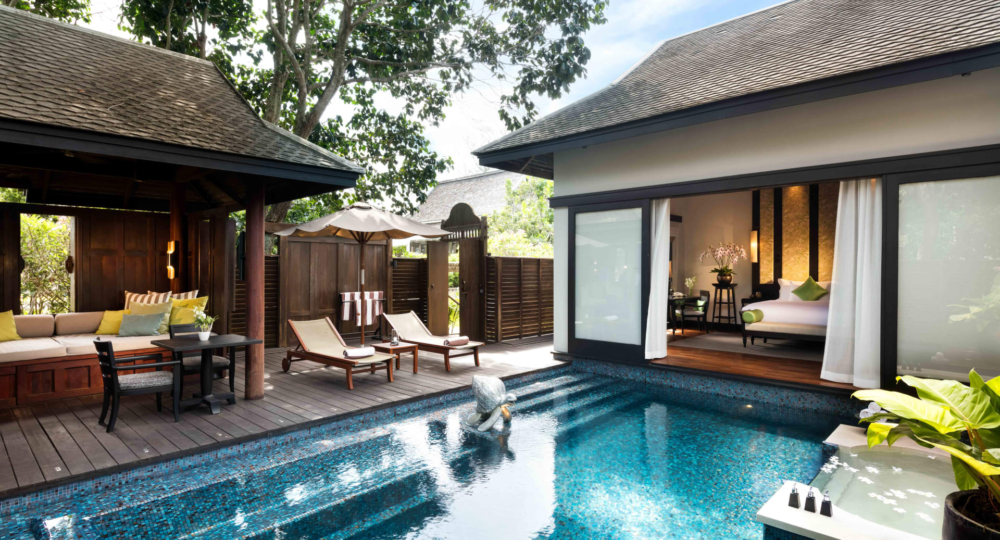 兩種房型也都提供三臥室、泳池的連通房