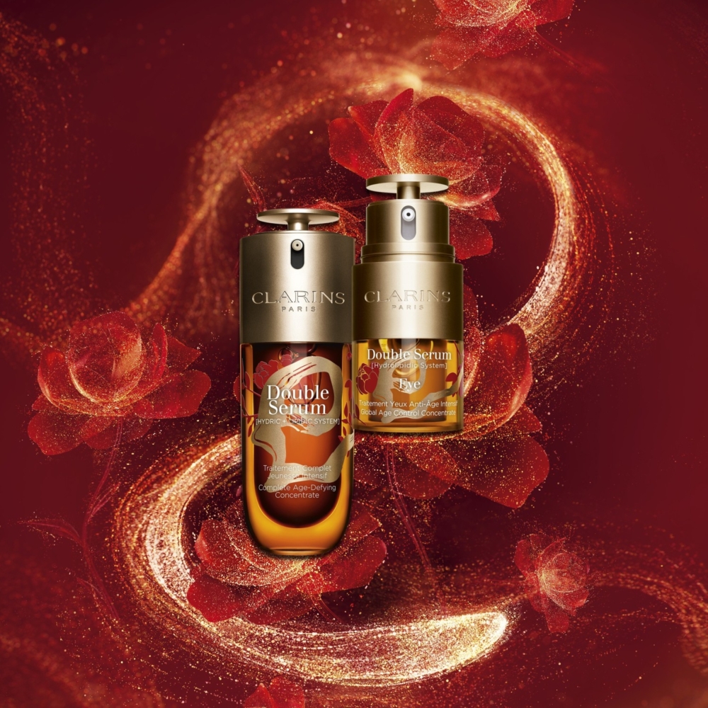 CLARINS 蛇年限量版 賦活雙精華 + 賦活精華眼霜2In1
