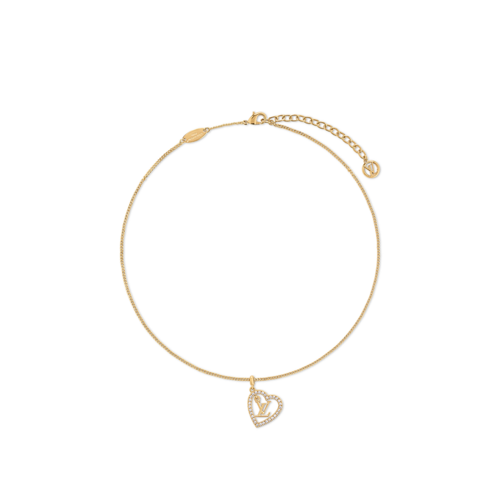 My LV Heart Necklace