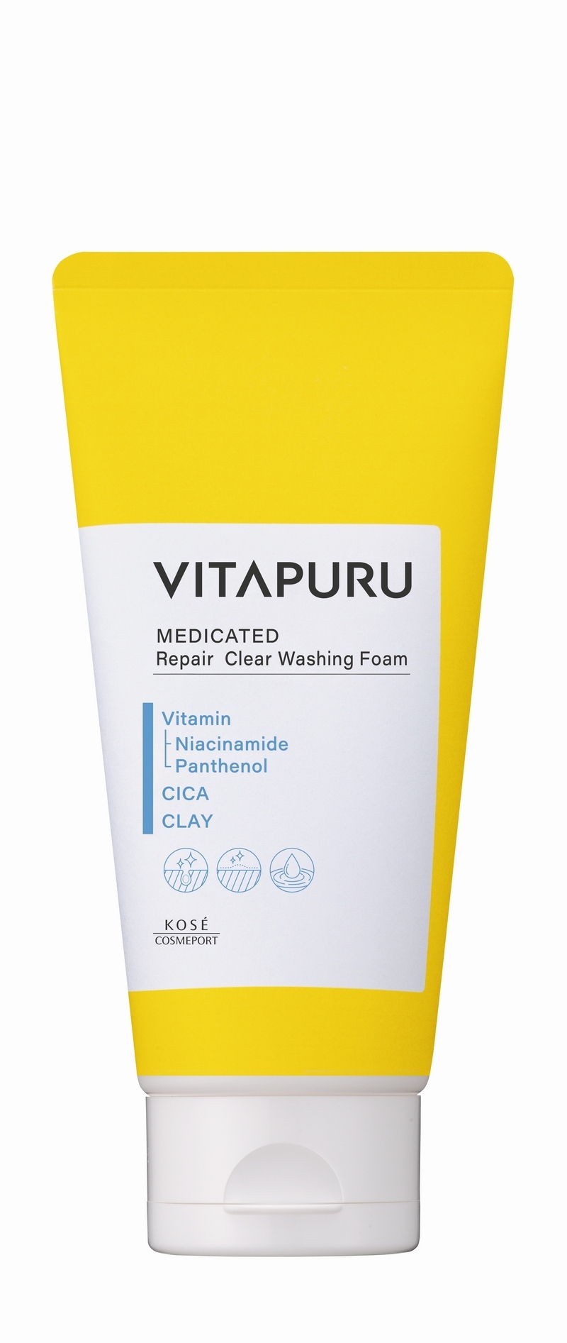 Vitapuru 維C美肌菌淨透潔面泡沫柔滑泡泡