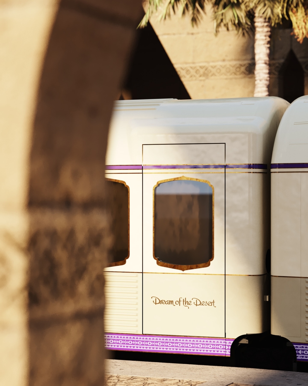 「沙漠之夢號」由義大利飯店公司Arsenale Group製造