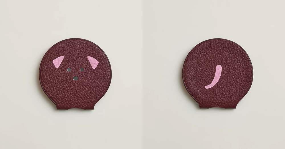 Hermès小狗隨身鏡Compact Mirror