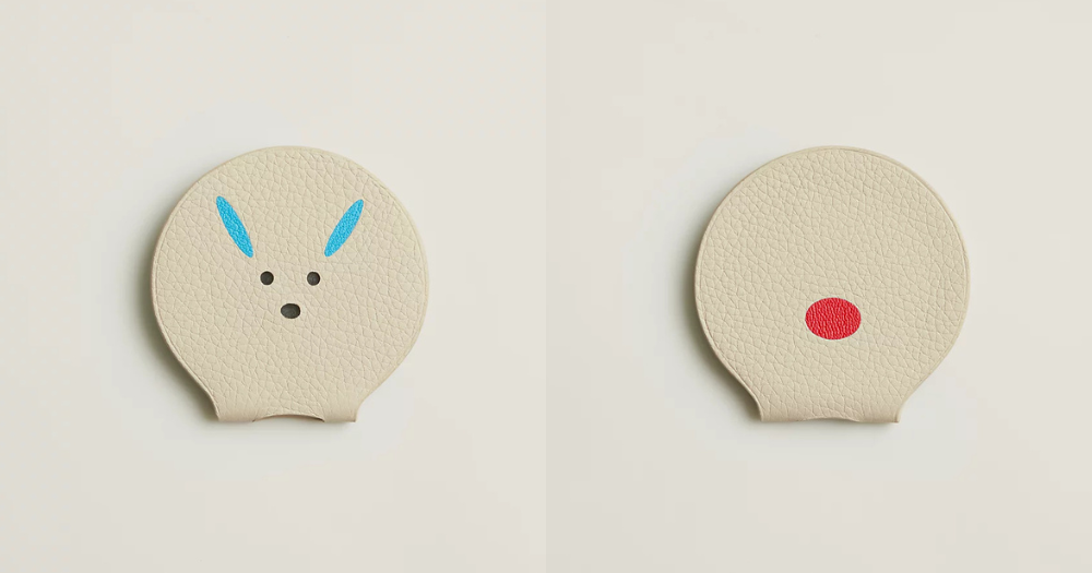 Hermès兔子隨身鏡Compact Mirror