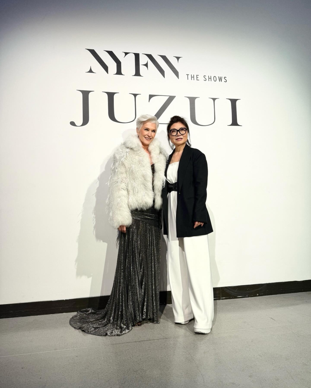Maye Musk登上紐約時裝周