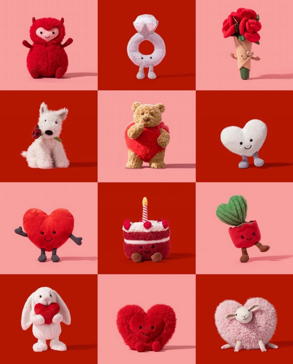 Jellycat 情人節限定公仔