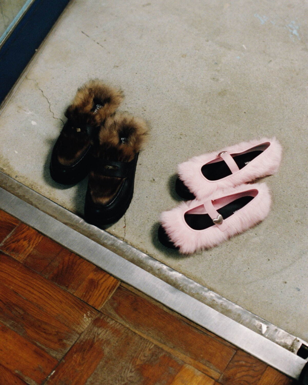 Ambush × UGG毛茸茸Mary Jane