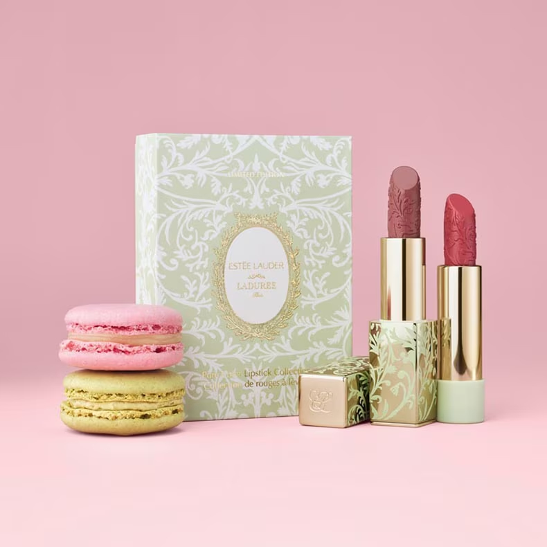 Estée Lauder x Ladurée 限量版高清純色唇膏套裝HK$400