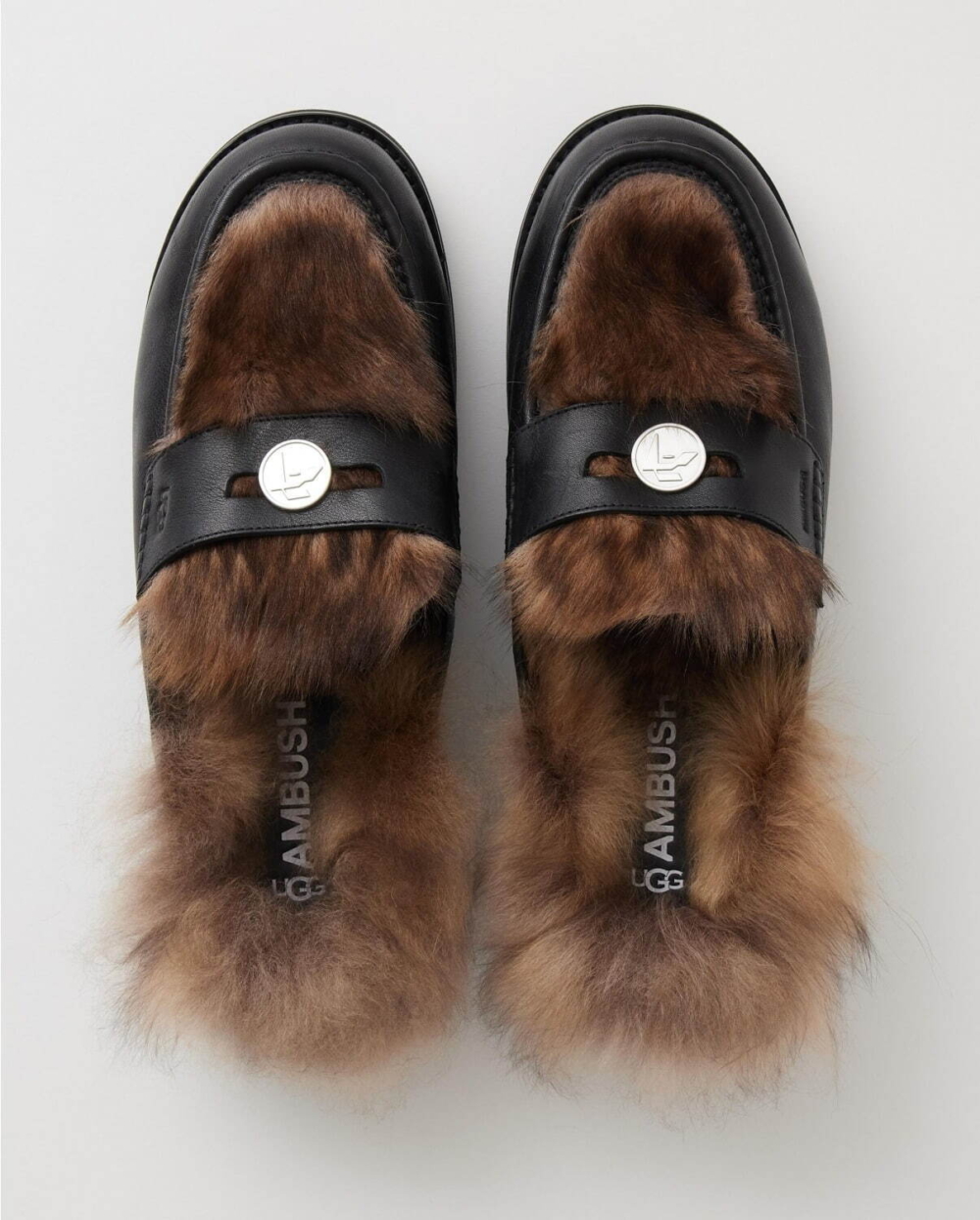 Ambush × UGG毛茸茸loafers