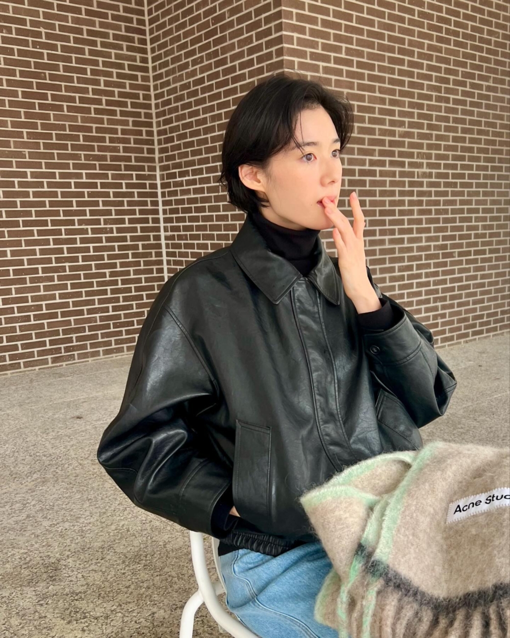 韓國女星短髮造型#2 鄭恩彩