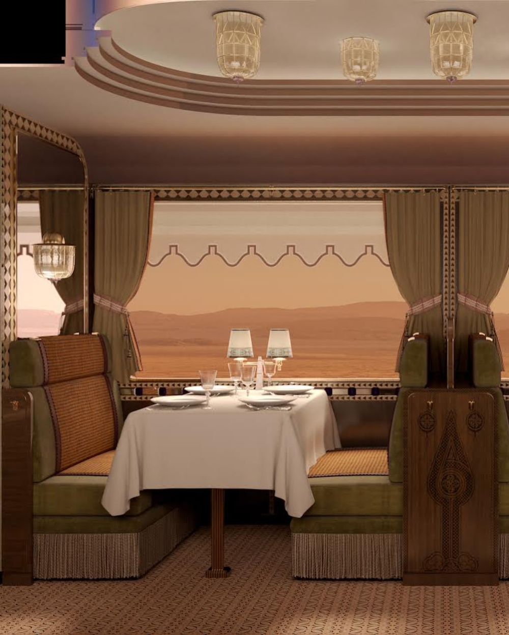 深受沙烏地阿拉伯廣闊的景觀和貝都因人傳統的影響