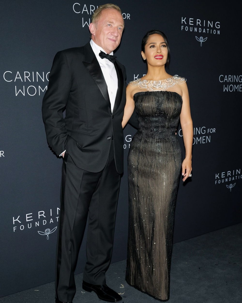 François-Henri Pinault的第二任妻子莎瑪海耶克Salma Hayek,同時也是相當知名的墨西哥演員