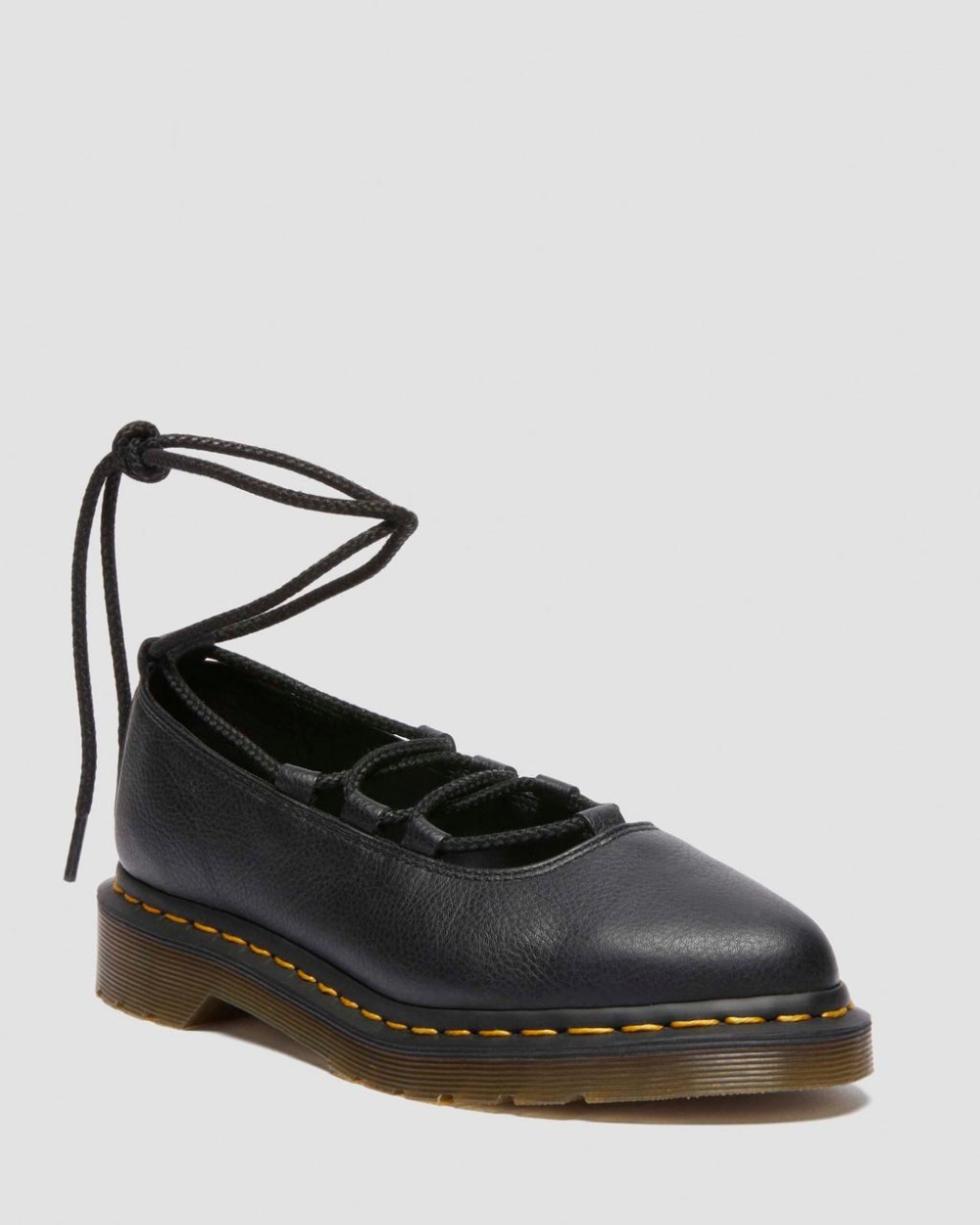 Dr.Martens Elphie II Iridescent Leather Ballet Flats芭蕾舞皮鞋