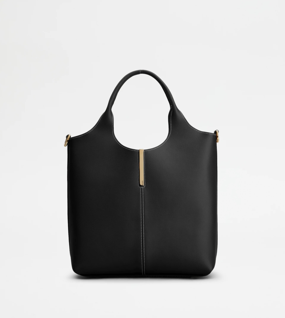 Tod's BARRETTA黑色中型手提斜背包，NT54,900