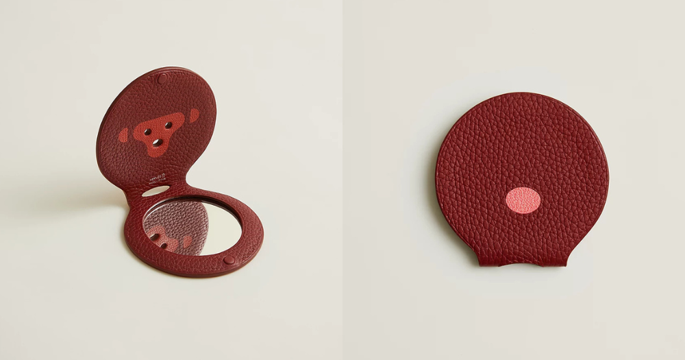 Hermès猴子子隨身鏡