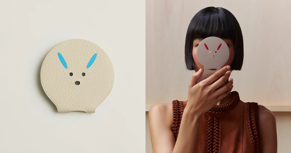 Hermès兔子隨身鏡Compact Mirror
