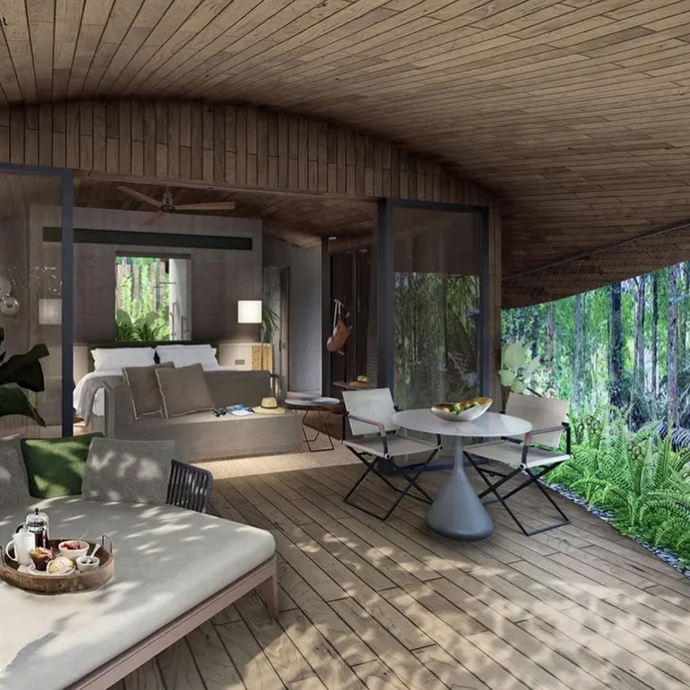 是野生動物與自然環境集結一體的萬態野生動物世界園區內。