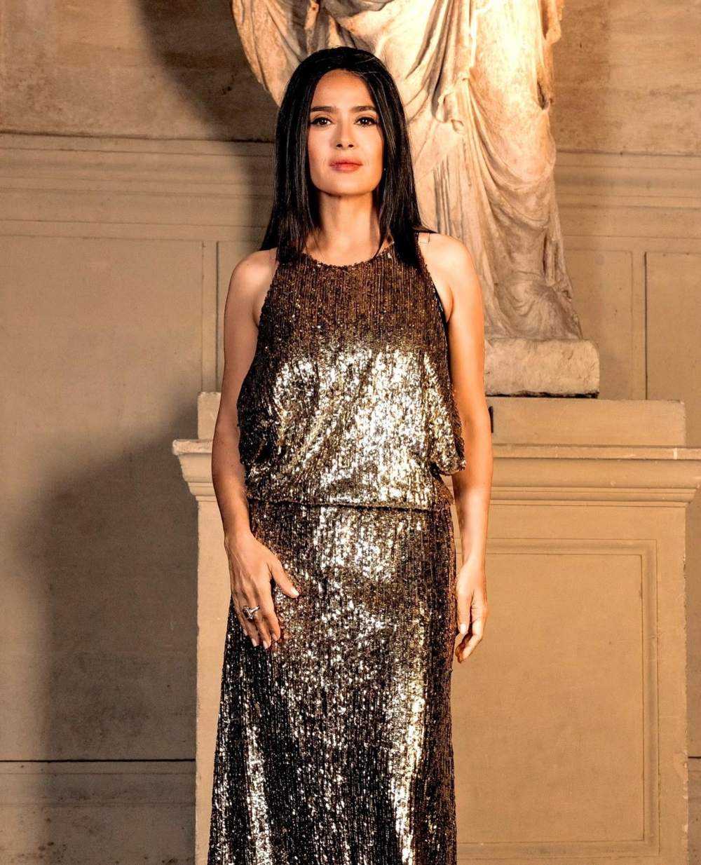 François-Henri Pinault的第二任妻子莎瑪海耶克Salma Hayek,同時也是相當知名的墨西哥演員